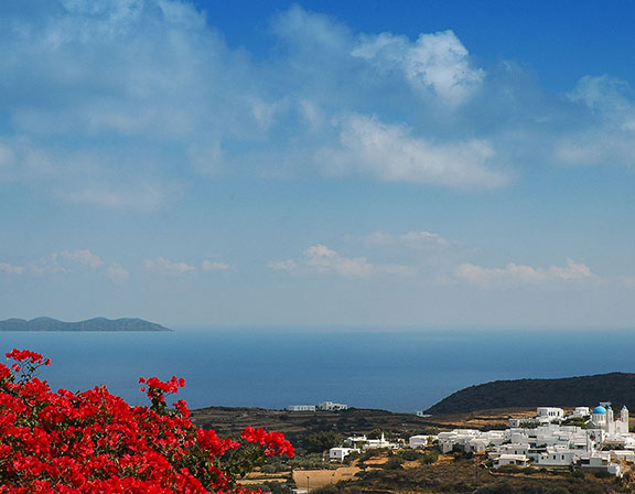 Chambre avec vue sur la mer à Sifnos