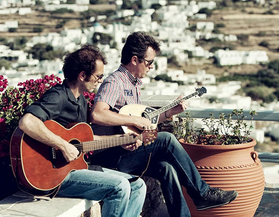 Musiciens traditionnels au mariage